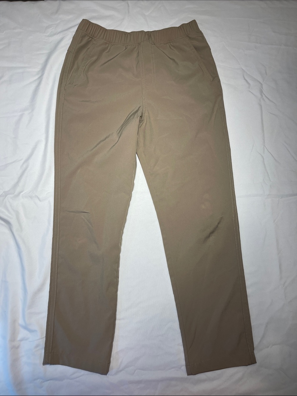 Magellan Outdoors Tan Elastic Waist Fishing Pants
